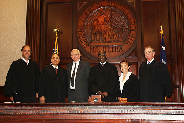 SC Supreme Court Justices and Daniel E. Shearouse